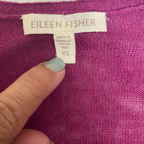 - EILEEN FISHER Cardigan Sweater size XS - Picture 5 of 7